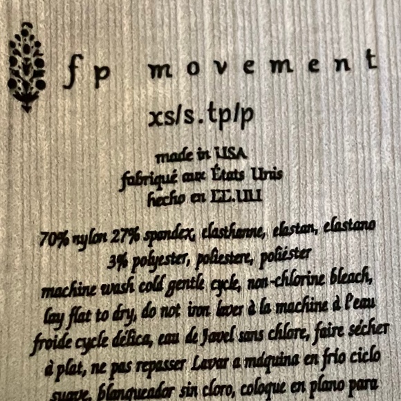 NWOT - FP Movement Good Karma Leggings XS/S - Picture 8 of 9